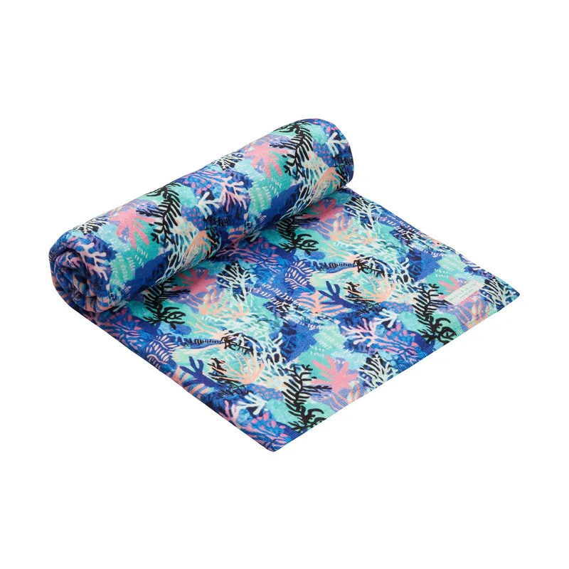 BEACH TOWEL CORALS