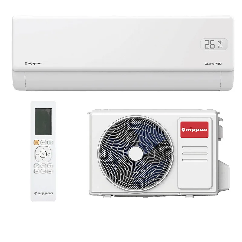 Inverter κλιματιστικό Nippon KFR 09 GLORY PRO, 9000 BTU, 18 m2, A+++, Wi-Fi, R-32, Λευκό
