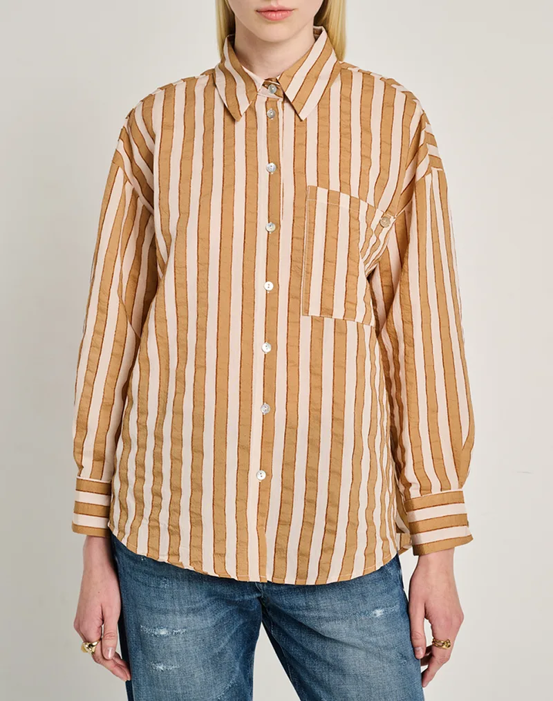 STAFF Kylie Long Sleeve Shirt 64%Pol 36%Rayon 62-009.055-Ν1119 Mixed