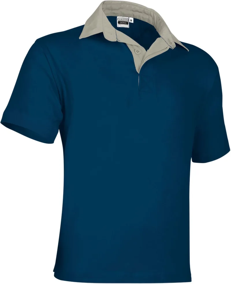 Ράγκμπι Πόλο Μπλουζάκι TACKLE Valento RGVAHMCMR Orion Navy Blue
