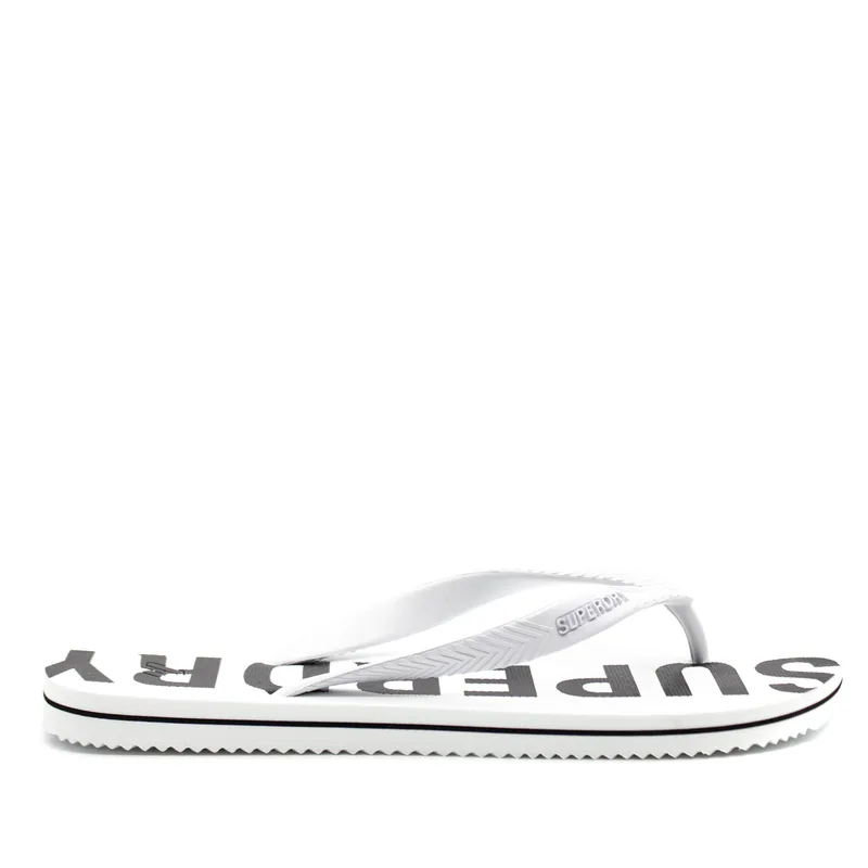 Ανδρικές Essential Σαγιονάρες Λευκές Superdry MF310186A-01C