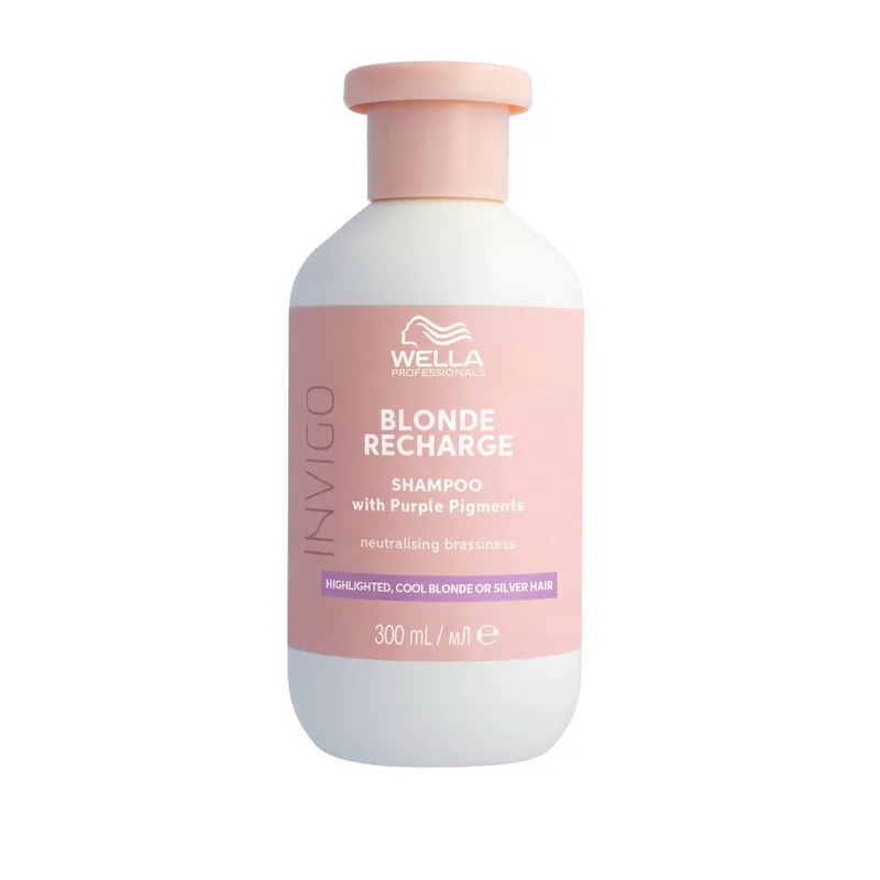 Wella Professionals Invigo Blonde Recharge Shampoo with Purple Pigments (300ml)