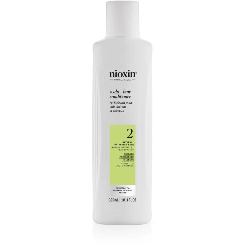 Nioxin System 2 Scalp + Hair Conditioner κοντίσιονερ για την αντιμετώπιση της αραίωσης των μαλλιών 300 ml