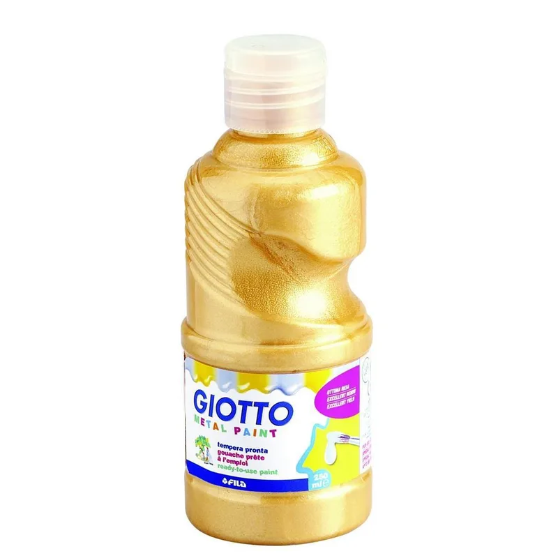 ΤΕΜΠΕΡΑ ΜΠΟΥΚΑΛΙ 250ML ΧΡΥΣΟ ΜΕΤΑΛΛΙΚΟ GIOTTO