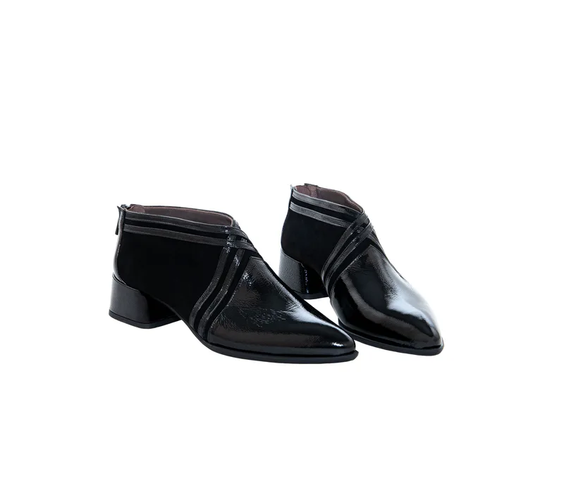 Δερμάτινα Μποτάκια Ankle Boots Art 3fw30