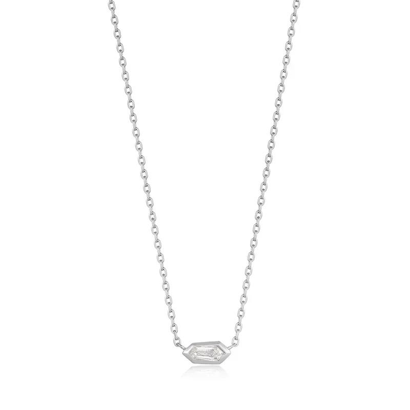 Γυναικείο κολιέ Ania Hae 925 Sparkle Emblem N041-01H-W N041-01H-W Ασήμι