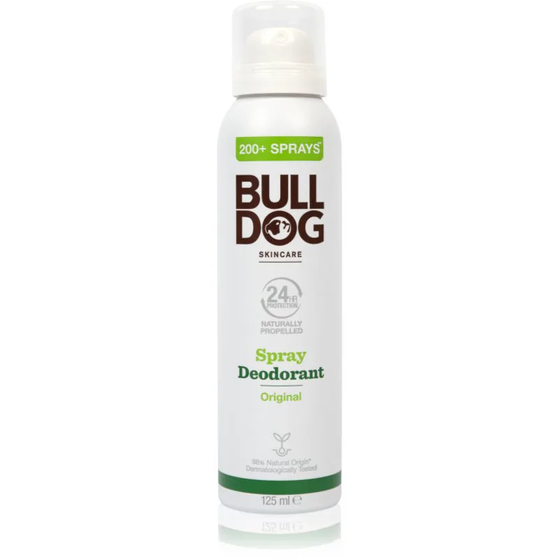 Bulldog Original Spray Deodorant αποσμητικό σε σπρέι χωρίς αλουμίνιο 125 ml
