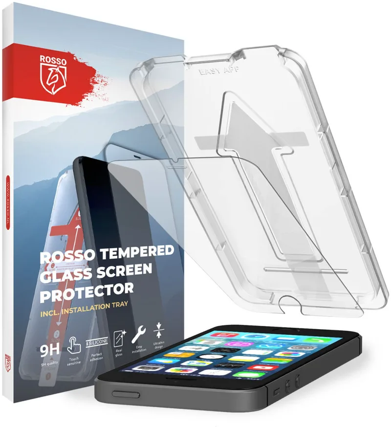 Κόκκινο Tempered Glass - Αντιχαρακτικό Προστατευτικό Γυαλί Οθόνης Apple iPhone SE / 5S / 5 (8719246321436)
