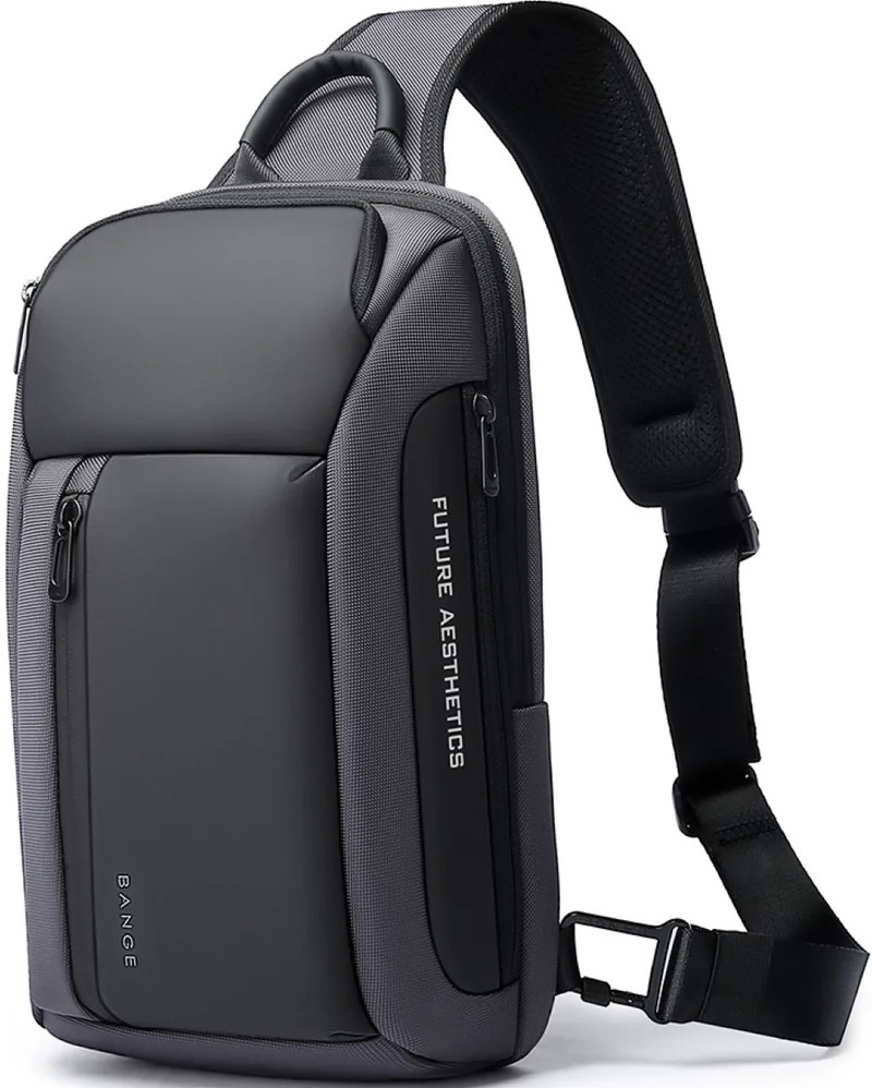 Bange 7566 - Ανδρικό Τσαντάκι Ώμου / Χιαστί Crossbody - 7.8L - Gray