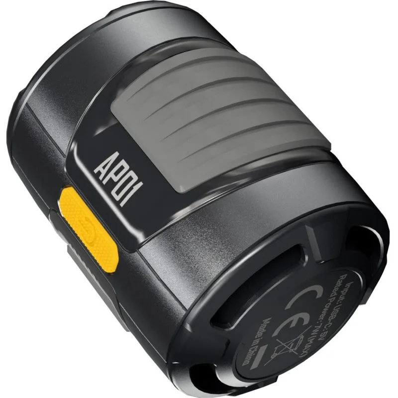 Ηλεκτρική Τρόμπα Nitecore AP01 Lightweight Portable Air Pump Ανθεκτική Φορητή 41mm με 5 Ακροφύσια - Black (6952506498420)