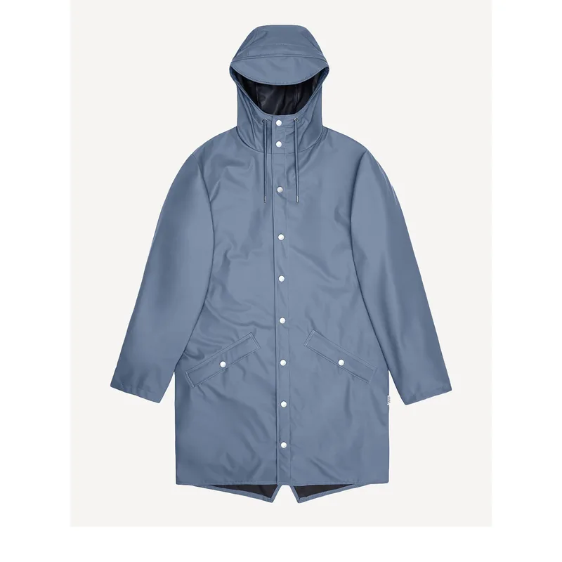 Αδιάβροχα ανδρικά Rains Blue Dusk 12020-172 Long Jacket W3 271
