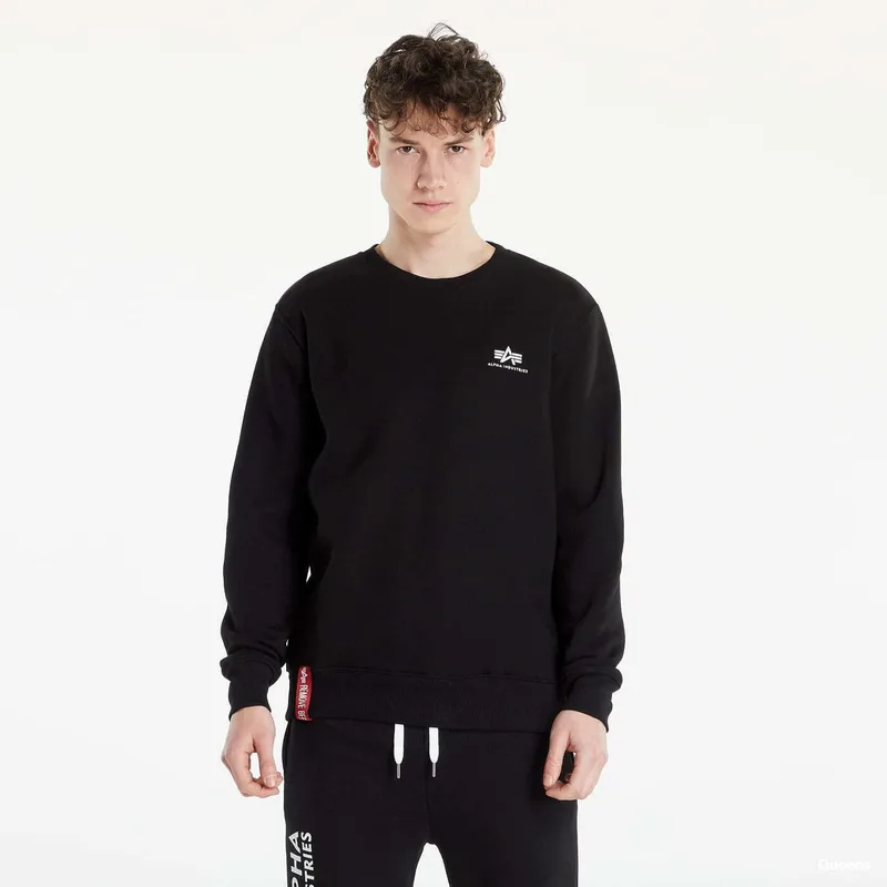 Φούτερ Alpha Industries Basic Sweater Small Logo Black L
