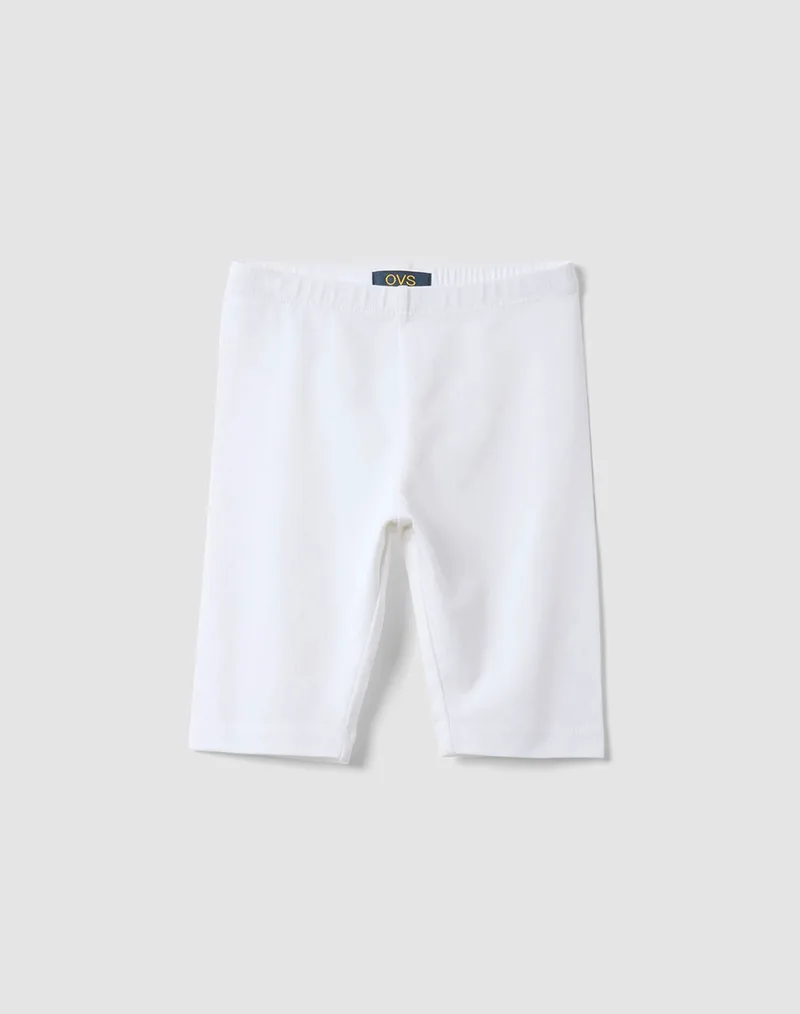 OVS SHORTS ABOVE KNEE SOLID 2688282-BRILLIANT WHITE White
