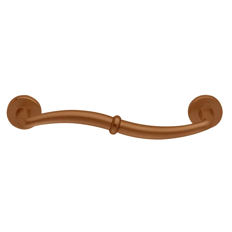 Λαβές Εξώπορτας Ζωγομετάλ σειρά 306 Copper Aged (Μήκος 23cm)