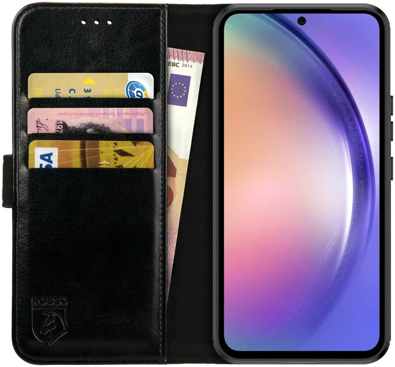 Κόκκινο Element PU Θήκη Πορτοφόλι Samsung Galaxy A54 - Black (8719246376849)
