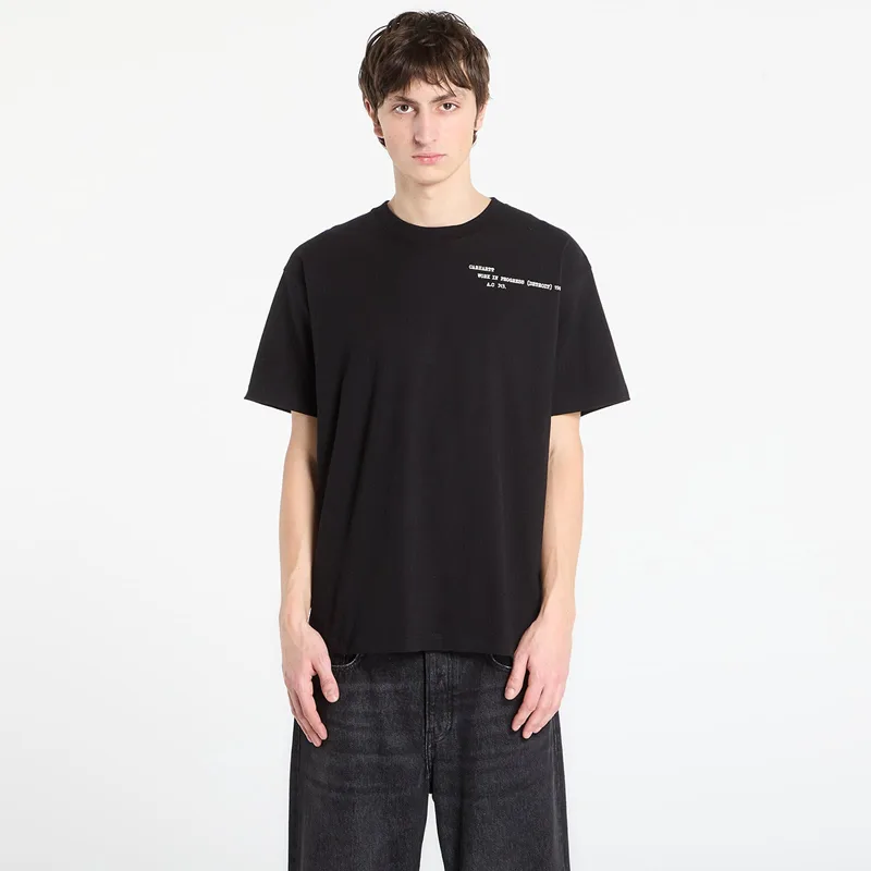 T-shirt Carhartt WIP S/S Punched T-Shirt UNISEX Black S