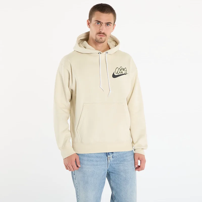 Φούτερ Nike Solo Swoosh Men's Fleece Hoodie Lt Khaki XS