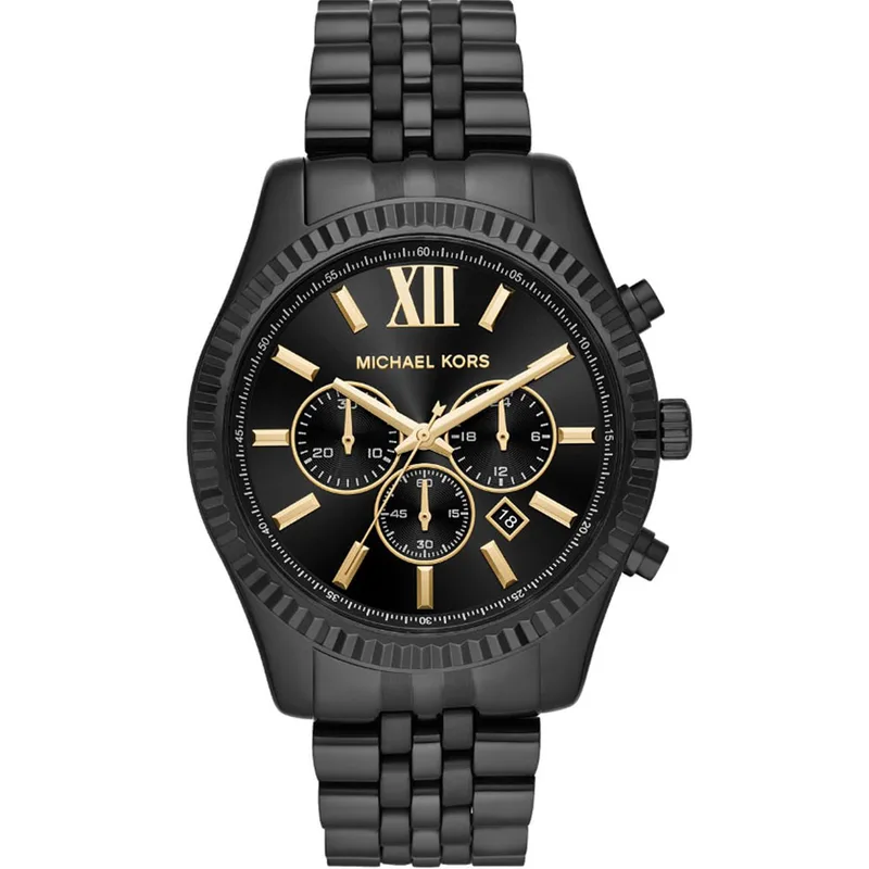 MICHAEL KORS Lexington Black Stainless Steel Bracelet MK8603