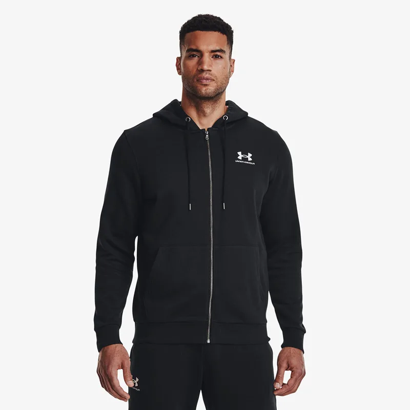 Φούτερ Under Armour Essential Fleece Fz Hood Black XXL