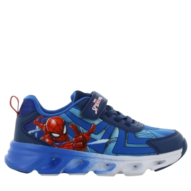 SPIDERMAN Αθλητικό με Φωτάκι Led 24-33 - Μπλε - SP014965/09