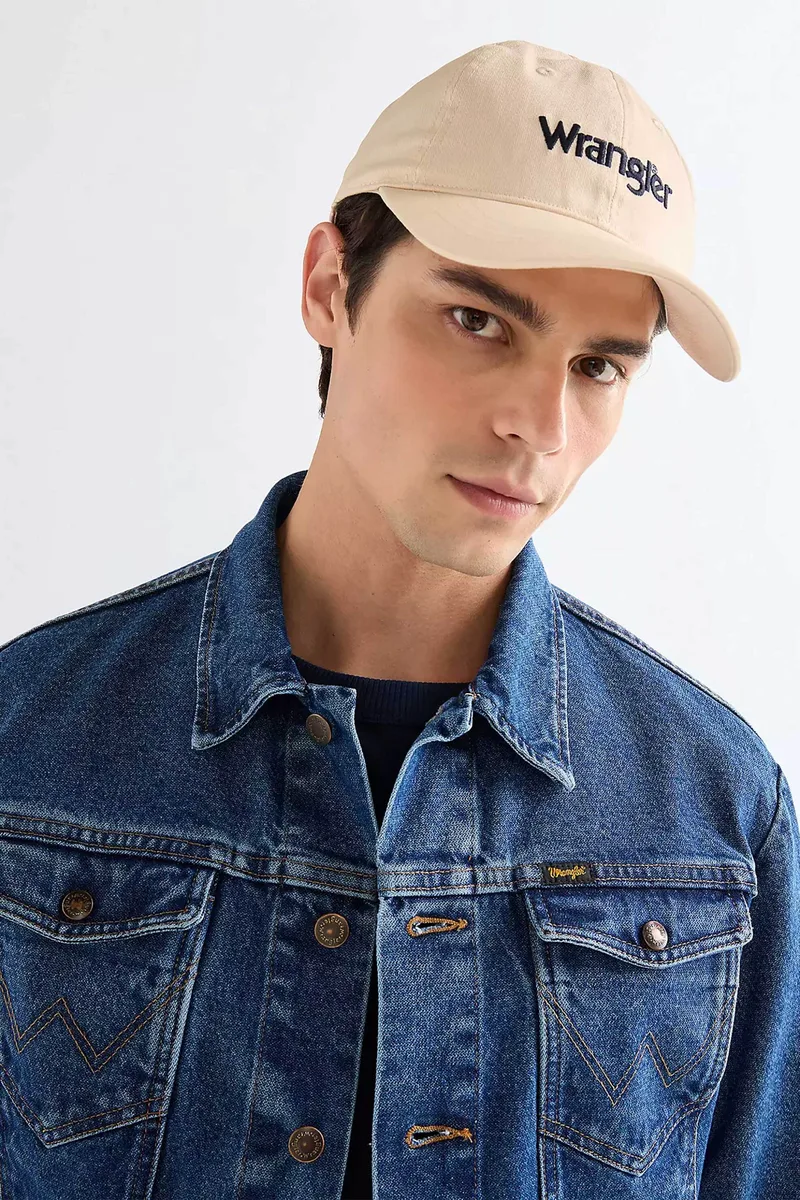 Wrangler® ανδρικό καπέλο jockey με λογότυπο - 112378792 Μπεζ