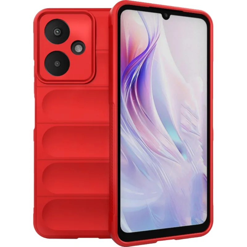 Θήκη Xiaomi Redmi 13C 5G Techsuit Magic Shield Σιλικόνης - Red (5949419114326)