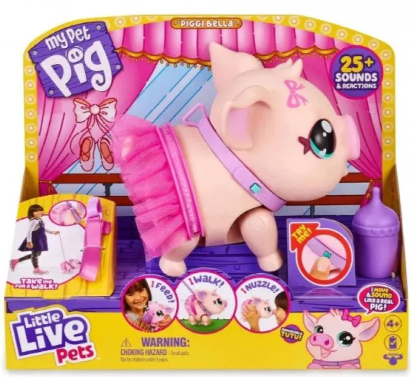 LITTLE LIVE PETS LUCKY ΓΟΥΡΟΥΝΑΚΙ ΜΠΑΛΑΡΙΝΑΚΙ ΗΛΕΚΤΡΟΝΙΚΟ PET (LPW01000)