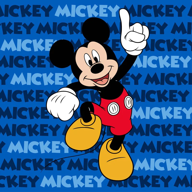 Παιδικό Πετσετάκι 30x30 Dimcol Mickey 50 Blue