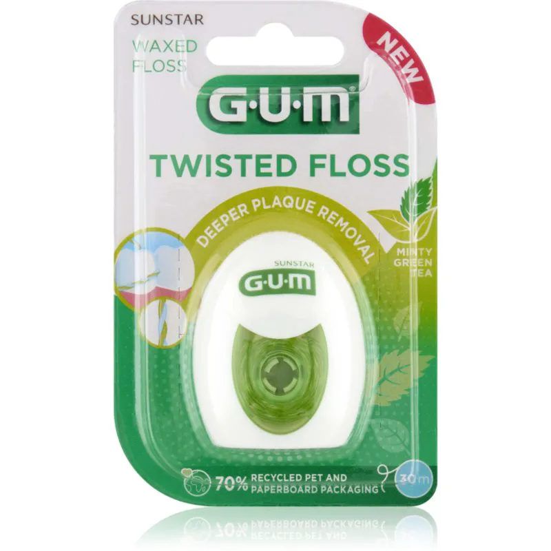 G.U.M Twisted Floss οδοντικό νήμα 30 μ