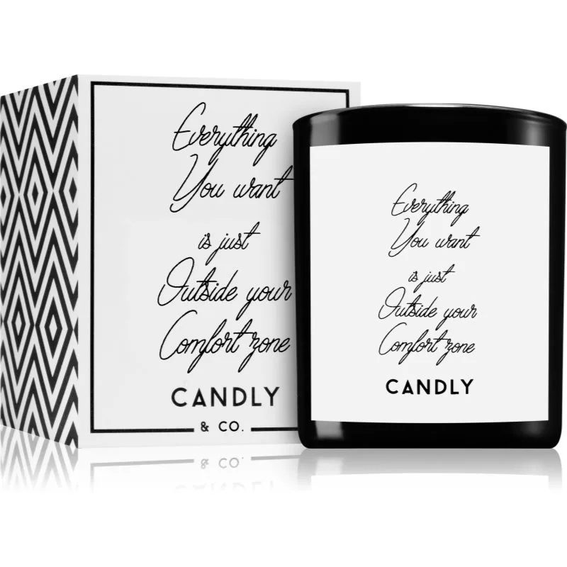 Candly & Co. Everything you want is just outside your comfort zone αρωματικό κερί 250 γρ