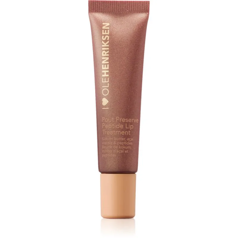 OLEHENRIKSEN Pout Preserve Peptide Lip Treatment ενυδατικό λιπ γκλος απόχρωση Cocoa Crème Glimmer 12 ml