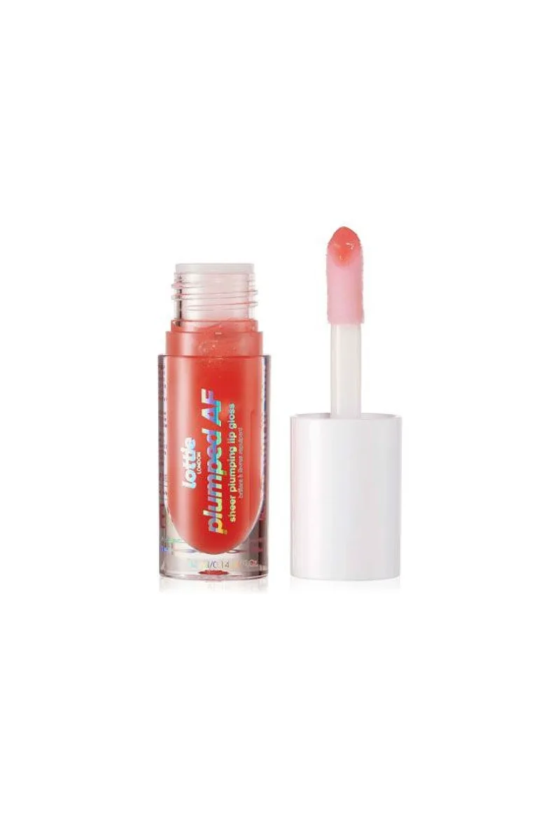 Lipgloss Plumped Af Peach Please Lottie London Μονόχρωμο