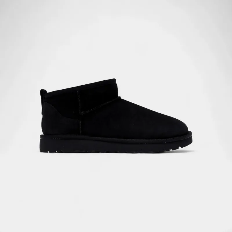 Mules UGG Classic Ultra Mini Boot Black (Women's)