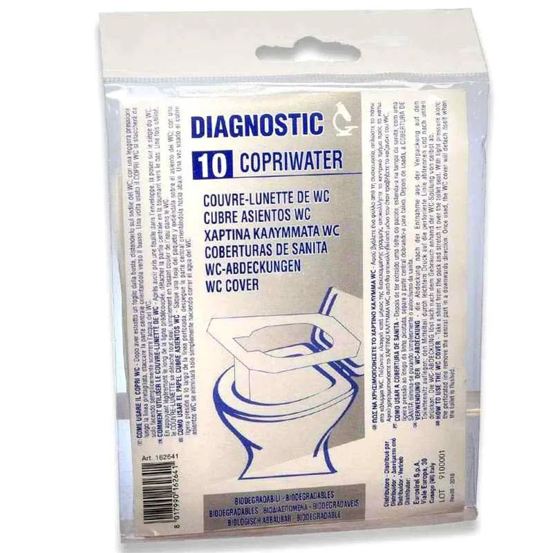 Pharmadoct toilet seat covers 10 pieces