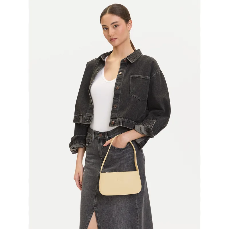 Τσάντα Tommy Jeans Tjw Ess Must Shoulder Bag AW0AW16966 Κίτρινο