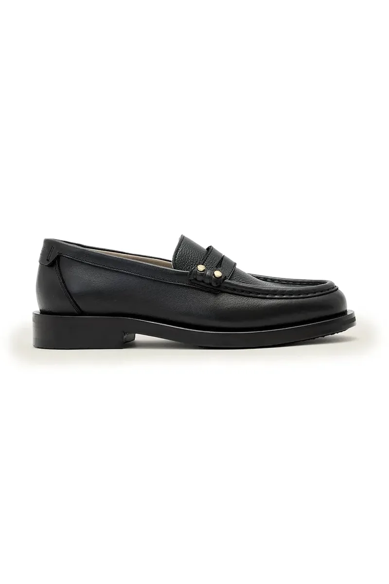 AllSaints μοκασίνια Γυναικεία δερμάτινα Bloom Stud Loafer