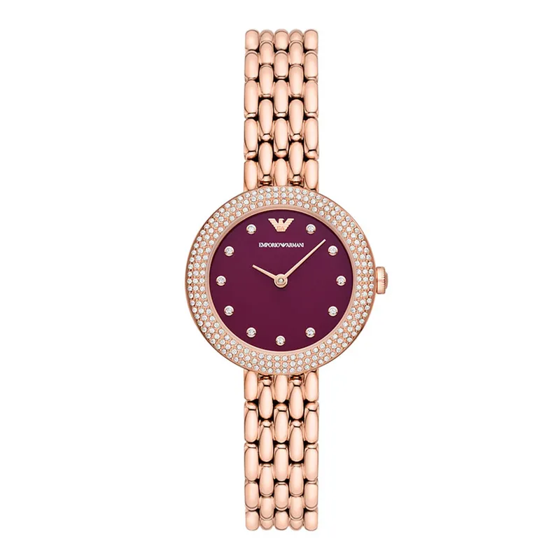 Emporio Armani Rose Χρυσό Stainless Steel Bracelet AR11491