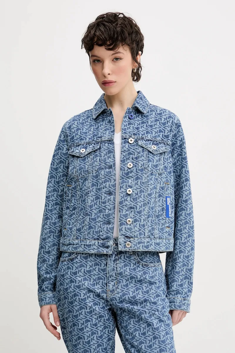 Τζιν μπουφάν Karl Lagerfeld Jeans
