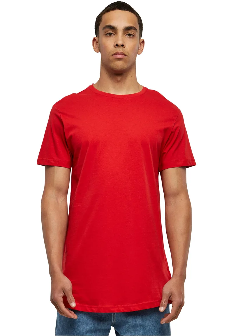 Ανδρικό T-Shirt Long Tee TB638 Urban Classics Fire Red
