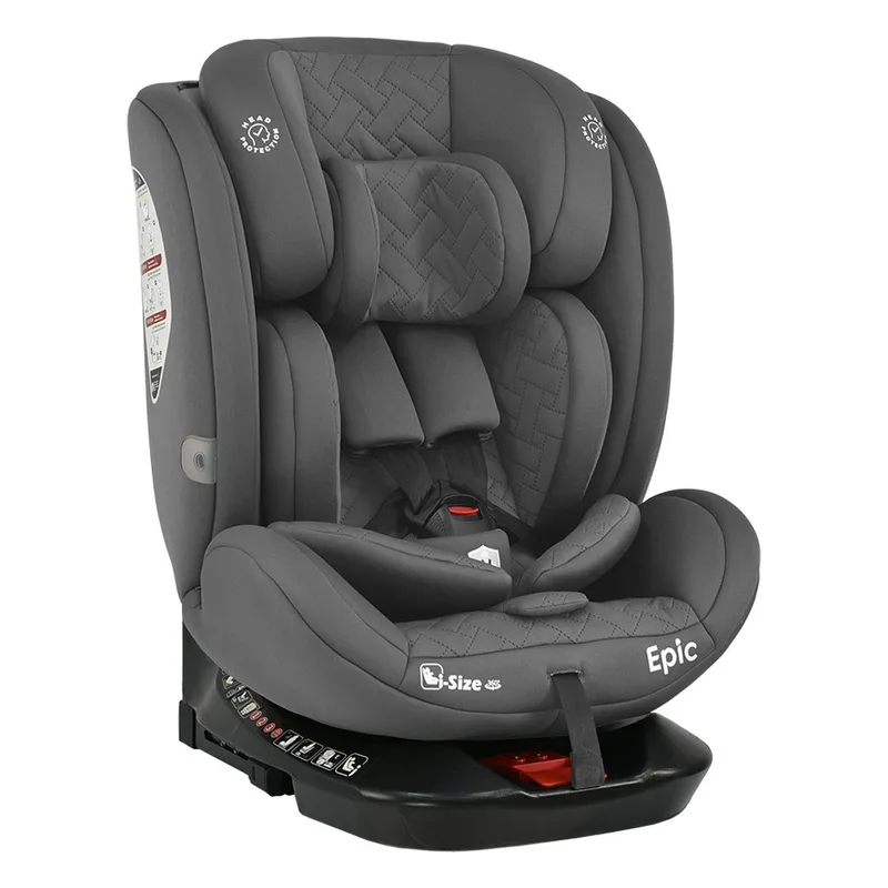Κάθισμα Αυτοκινήτου Bebe Stars Epic Isofix i-Size 360° Smoked Grey 921-186