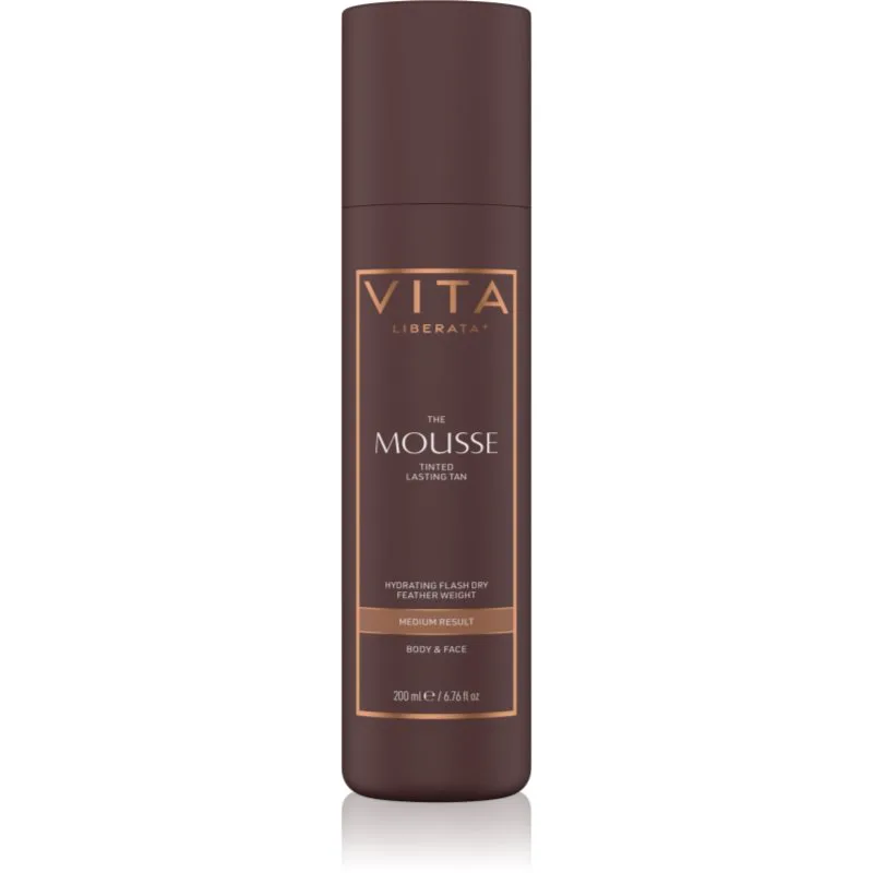 Vita Liberata Tanning Mousse Tinted αφρός αυτομαυρίσματος για το σώμα απόχρωση Medium 200 ml