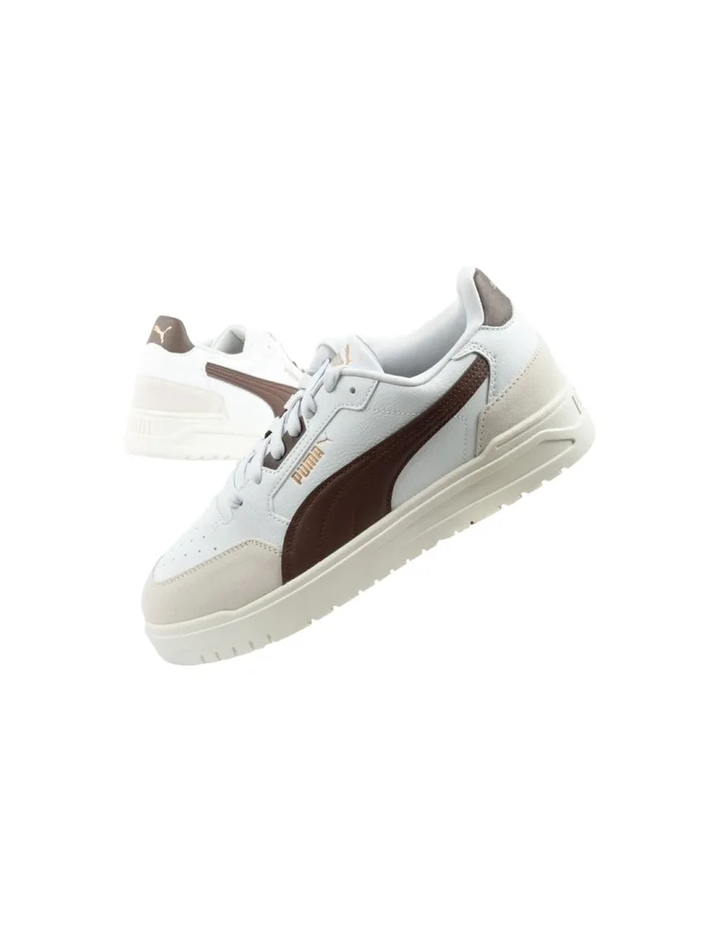 Puma men's sports shoes Shuffle sneakers lightweight comfortable fashionable beige