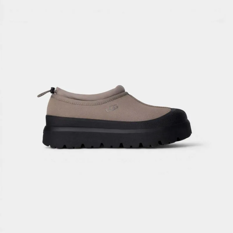 Slip on UGG Tasman Weather Hybrid Slipper Smoke Plume Black