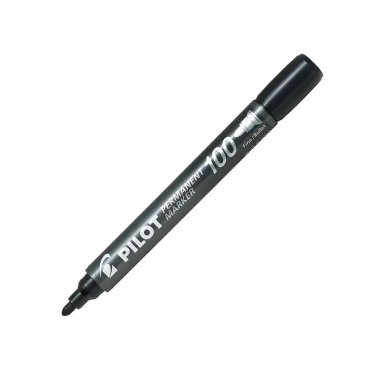 Μαρκαδόρος Pilot Permanent Marker 100 Fine 4.5mm Μαύρος SCA-100-FB