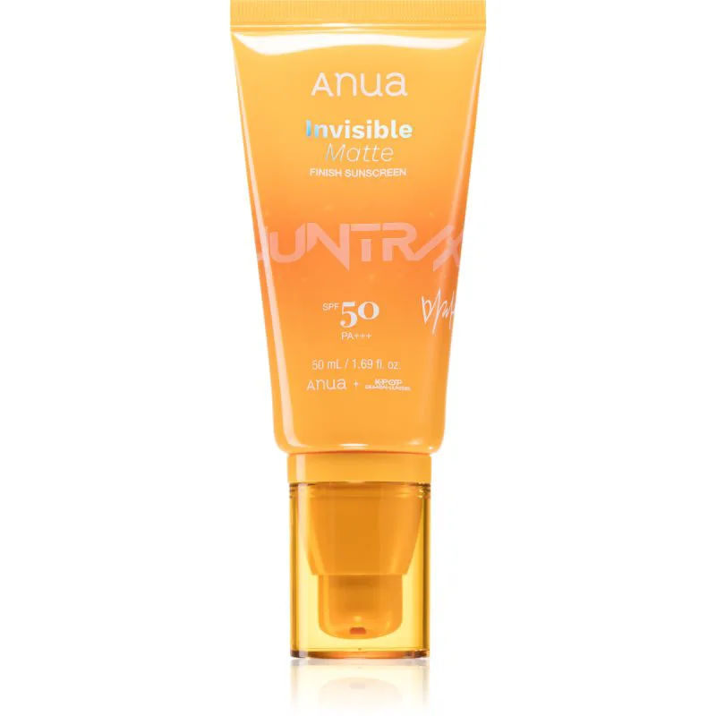 Anua K-Pop Demon Hunters Invisible Matte Finish Sunscreen αντηλιακή ματ κρέμα προσώπου SPF 50 50 ml