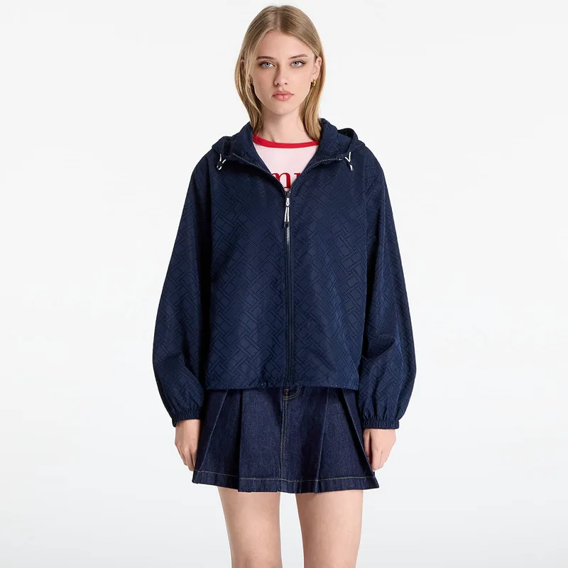 Μπουφάν Tommy Hilfiger Flag Ao Emb Windbreaker Navy XS