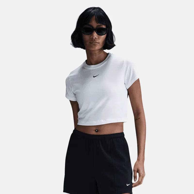 Nike Sportswear Chill Knit Γυναικείο Cropped T-Shirt (9000209613_1540)