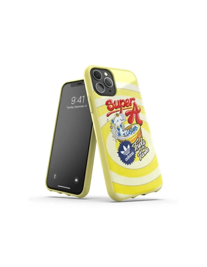 Adidas Moulded Case BODEGA iPhone 11 Pro yellowzolty 36343