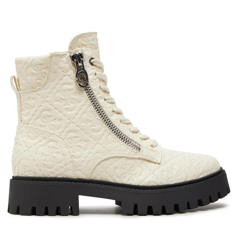 Μποτίνια Guess Fiona FLTFIO FAL10 Λευκό