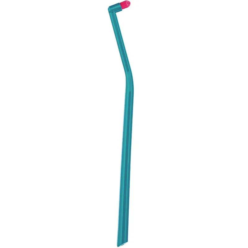 Curaprox CS 1006 Single Toothbrush Πετρολ / Φούξια Μονοθύσανη Οδοντόβουρτσα για Αποτελεσματικό Καθαρισμό Ορθοδοντικών Μηχανισμών & Εμφυτευμάτων 1 Τεμάχιο